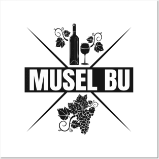 Musel Bu Moselaner Mosel Pfalz Posters and Art